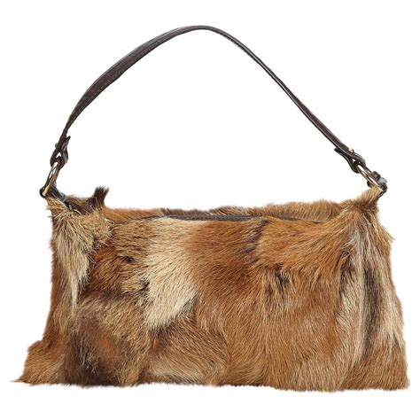 fendi fur bag vintage|fendi fur tote bag.